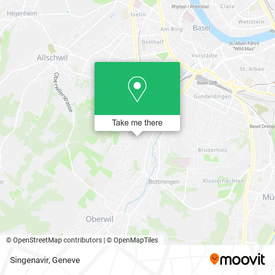 Singenavir map