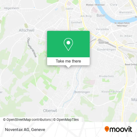 Noventax AG map
