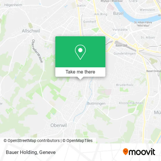 Bauer Holding map