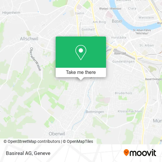 Basireal AG map