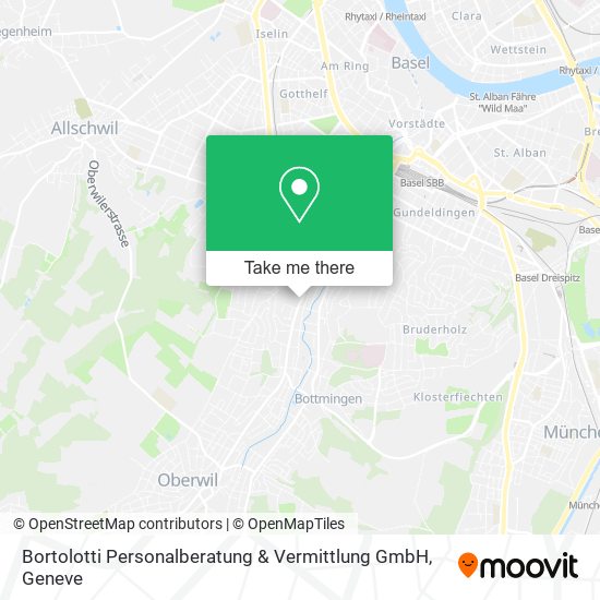 Bortolotti Personalberatung & Vermittlung GmbH map