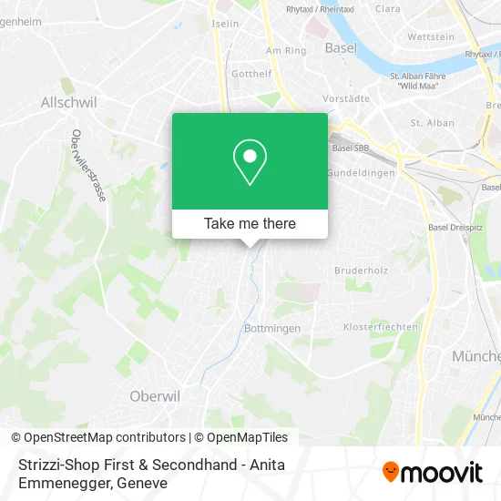 Strizzi-Shop First & Secondhand - Anita Emmenegger map
