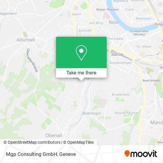 Mgp Consulting GmbH map