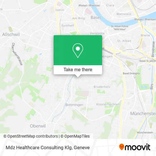 Mdz Healthcare Consulting Klg map