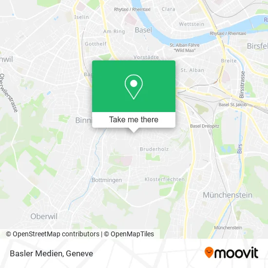 Basler Medien map