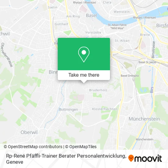 Rp-René Pfäffli-Trainer Berater Personalentwicklung map