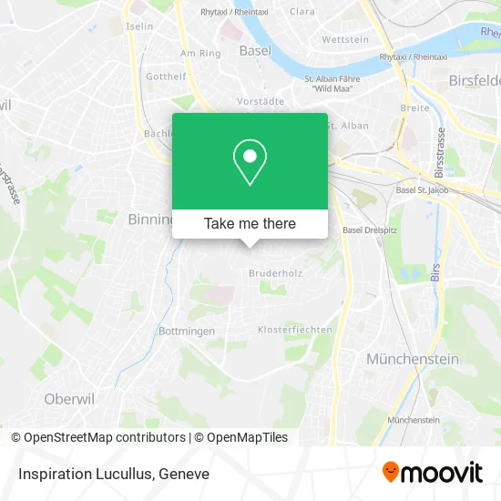 Inspiration Lucullus map