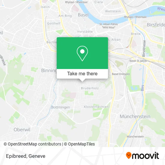 Epibreed map