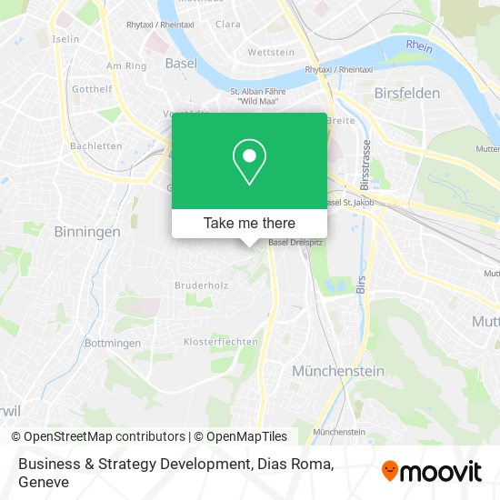 Business & Strategy Development, Dias Roma map