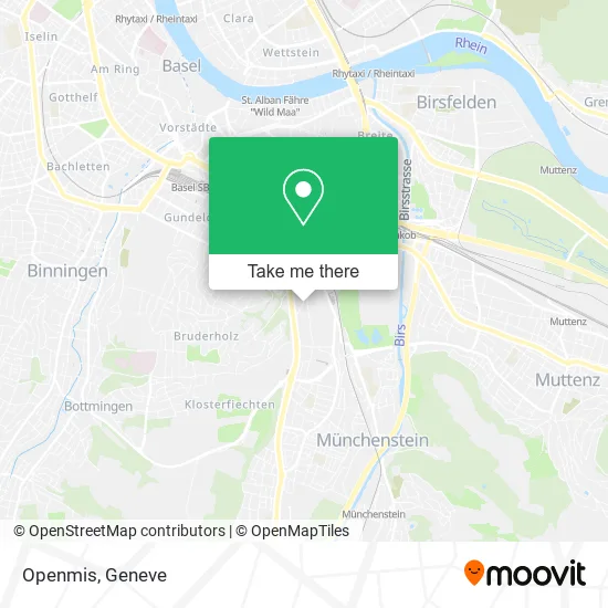 Openmis map