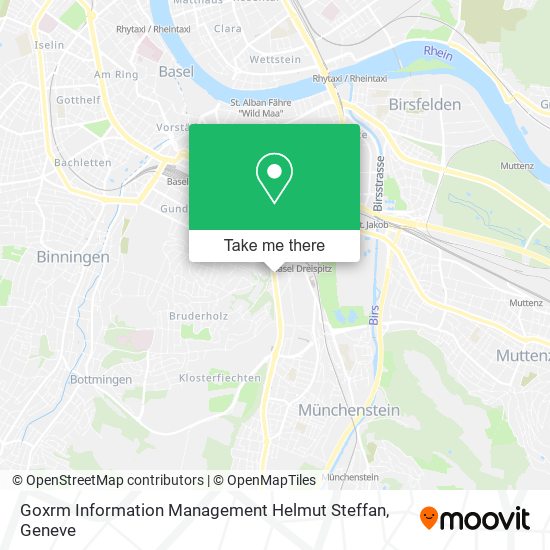 Goxrm Information Management Helmut Steffan map