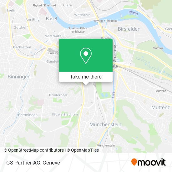 GS Partner AG map