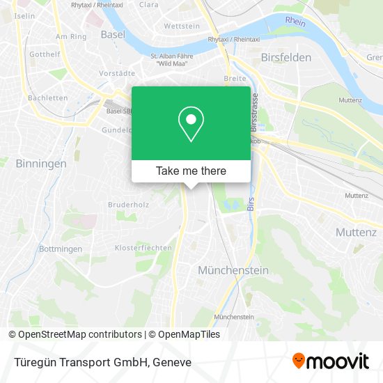 Türegün Transport GmbH map