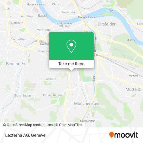 Lexterna AG map