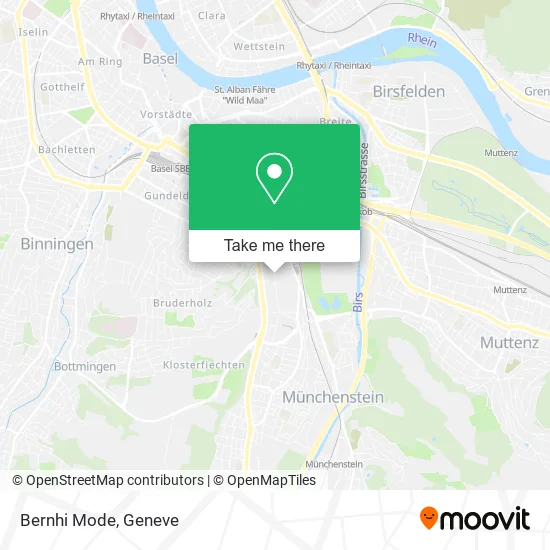 Bernhi Mode map