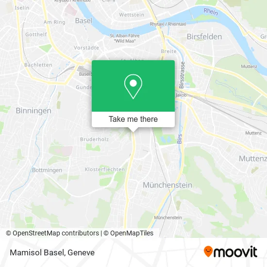 Mamisol Basel map