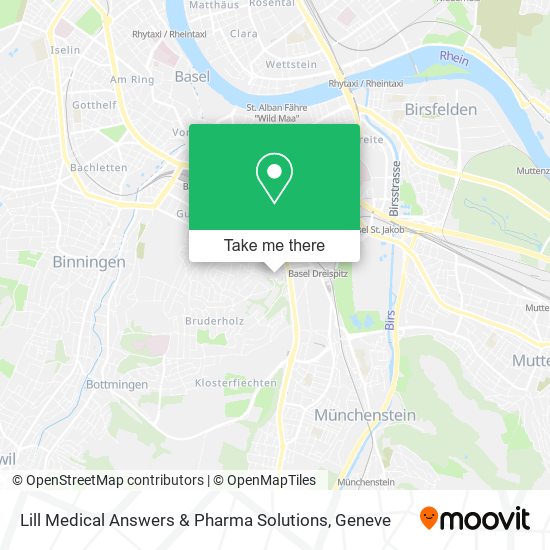 Lill Medical Answers & Pharma Solutions map