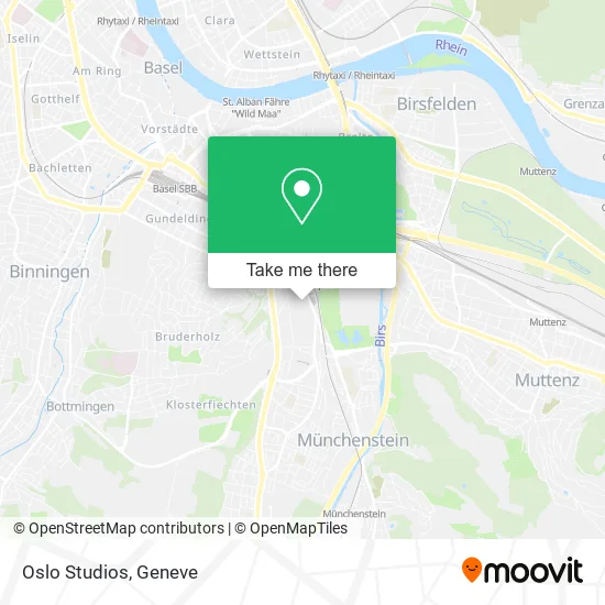 Oslo Studios map