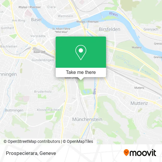 Prospecierara map