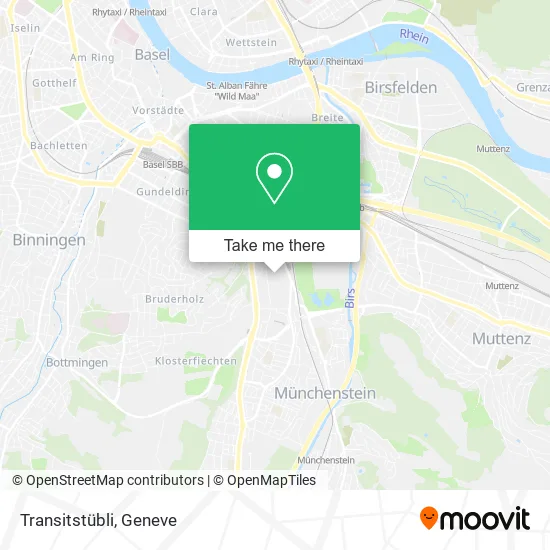 Transitstübli plan