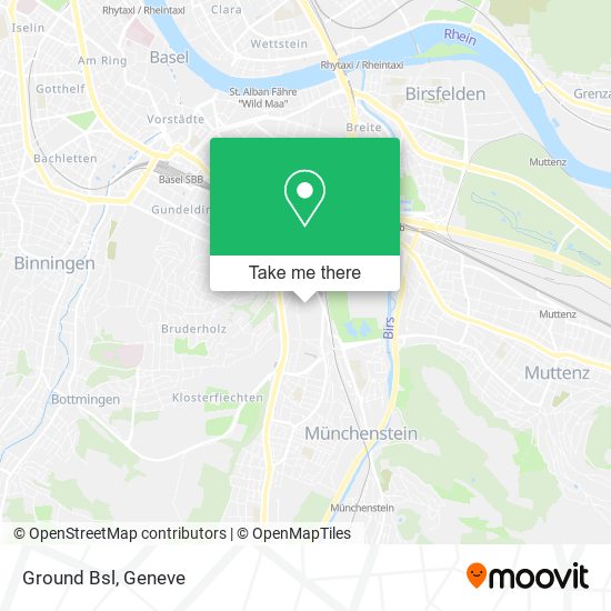 Ground Bsl map