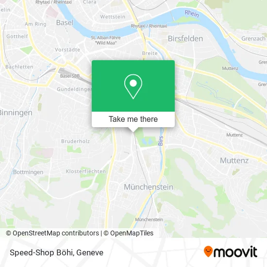 Speed-Shop Böhi map