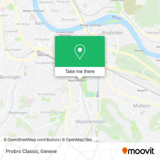 Probro Classic map