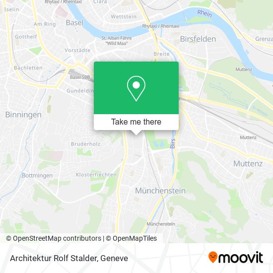 Architektur Rolf Stalder map