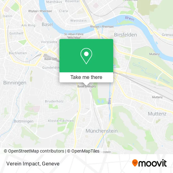Verein Impact map