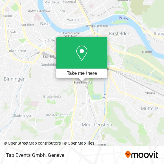 Tab Events Gmbh map