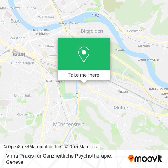 Vima-Praxis für Ganzheitliche Psychotherapie map