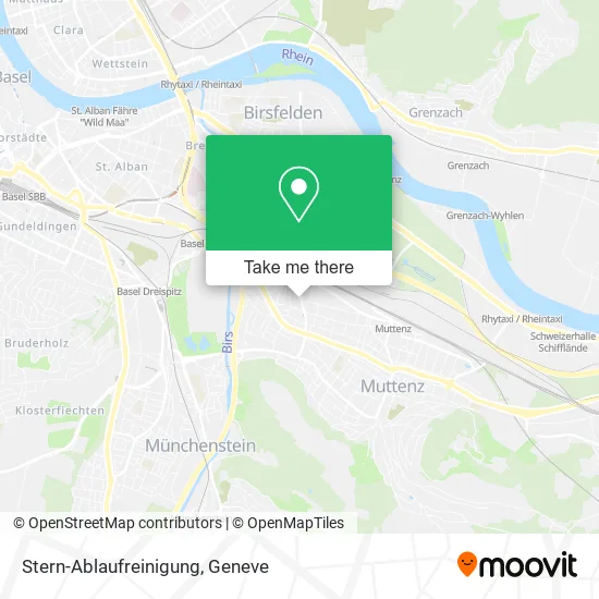 Stern-Ablaufreinigung map