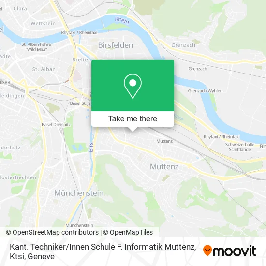Kant. Techniker / Innen Schule F. Informatik Muttenz, Ktsi map