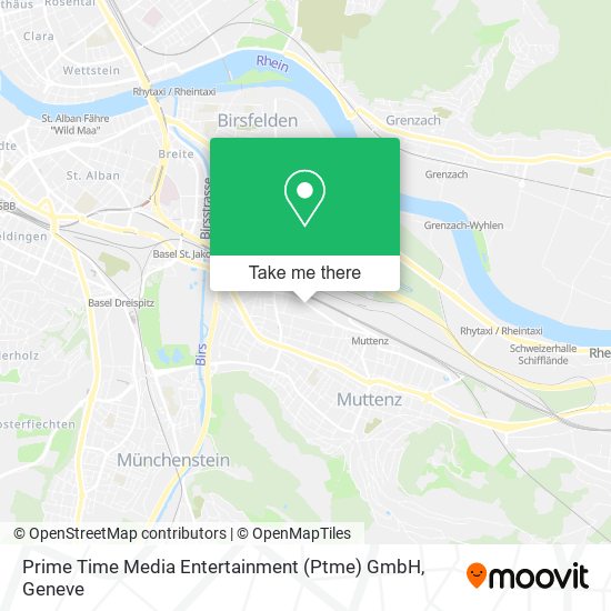 Prime Time Media Entertainment (Ptme) GmbH map