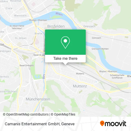 Camanis Entertainment GmbH map