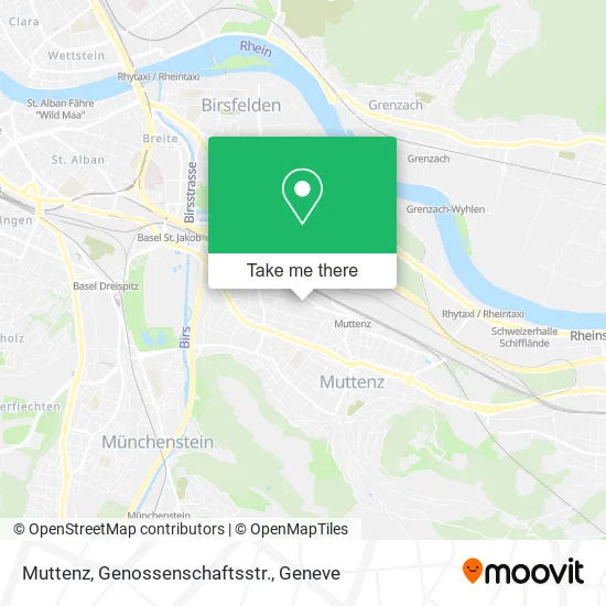 Muttenz, Genossenschaftsstr. map