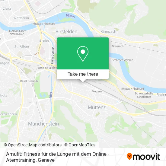 Amufit: Fitness für die Lunge mit dem Online - Atemtraining map