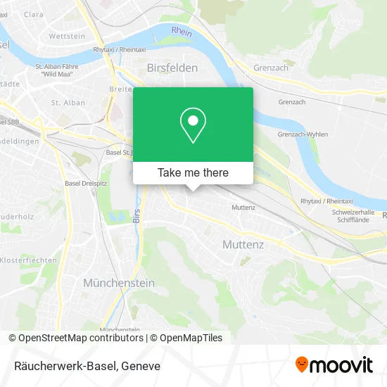 Räucherwerk-Basel map