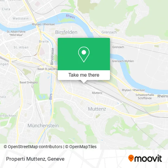 Properti Muttenz map
