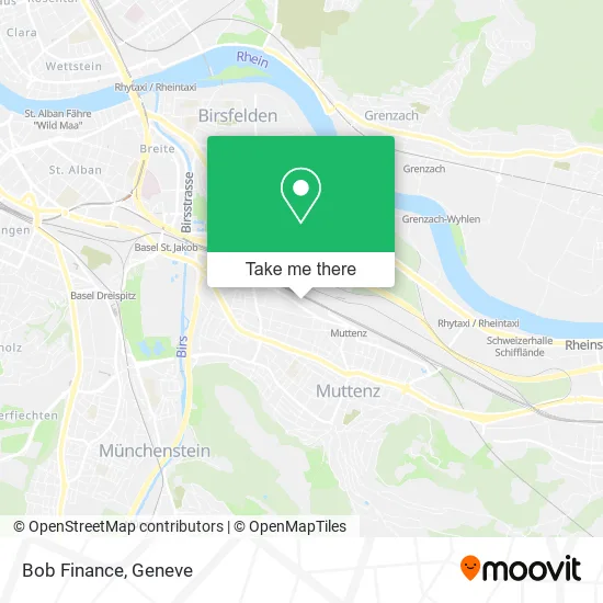 Bob Finance map