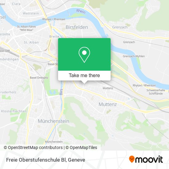 Freie Oberstufenschule Bl map