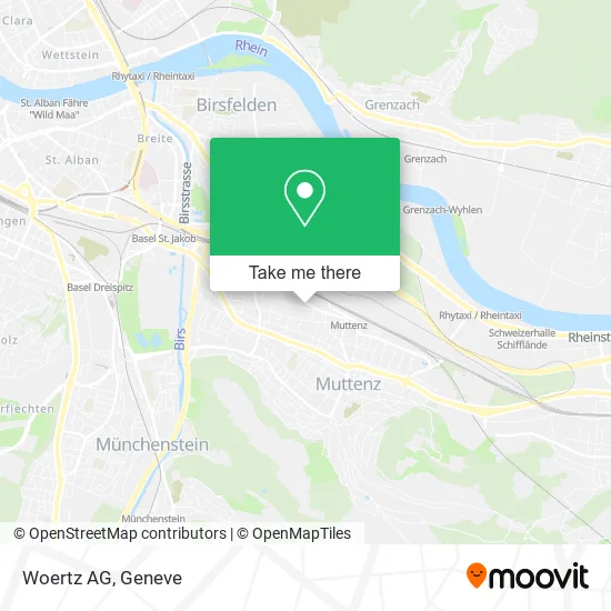 Woertz AG map