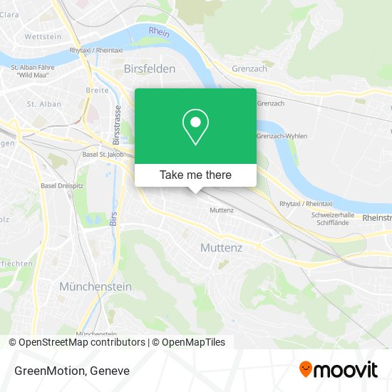 GreenMotion map