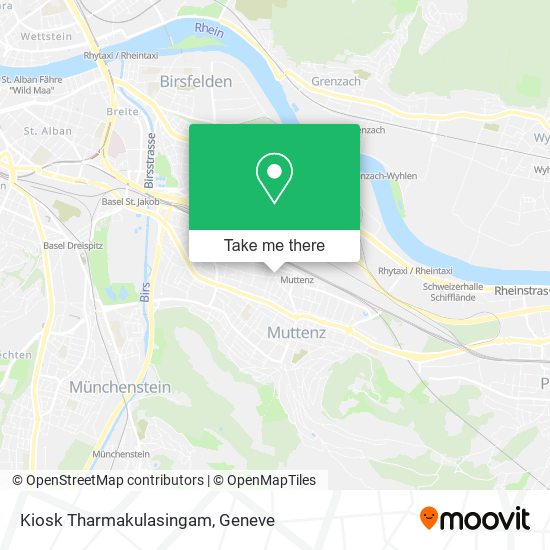 Kiosk Tharmakulasingam map