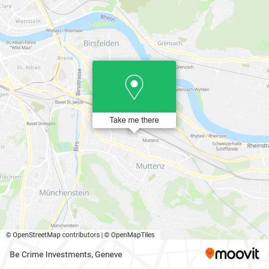 Be Crime Investments map