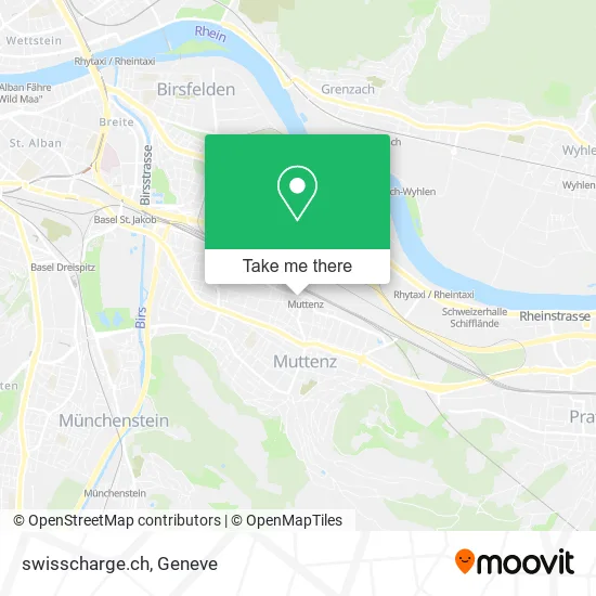 swisscharge.ch map