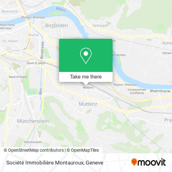 Société Immobilière Montauroux map