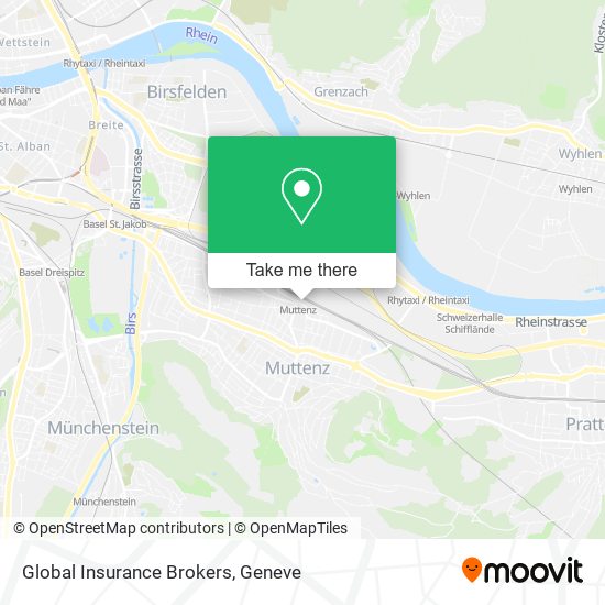 Global Insurance Brokers map