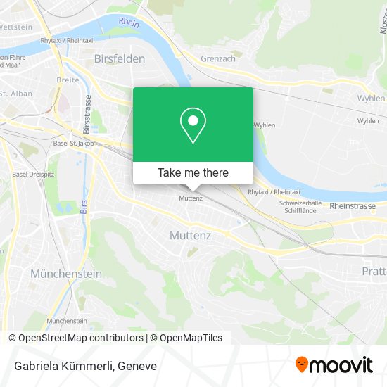 Gabriela Kümmerli map