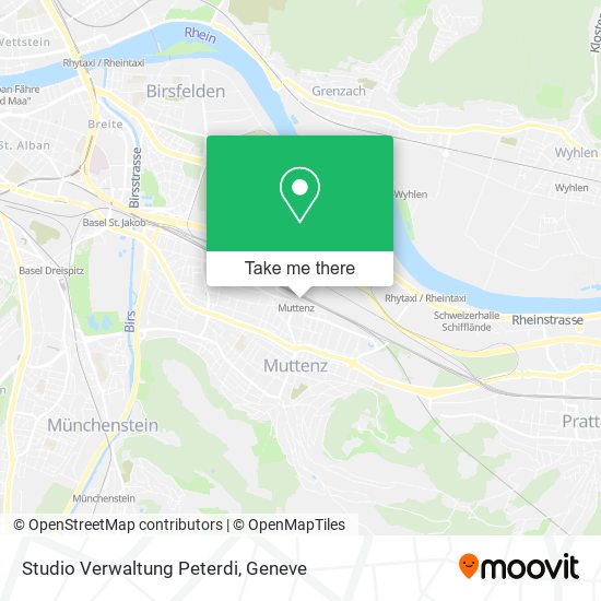 Studio Verwaltung Peterdi map